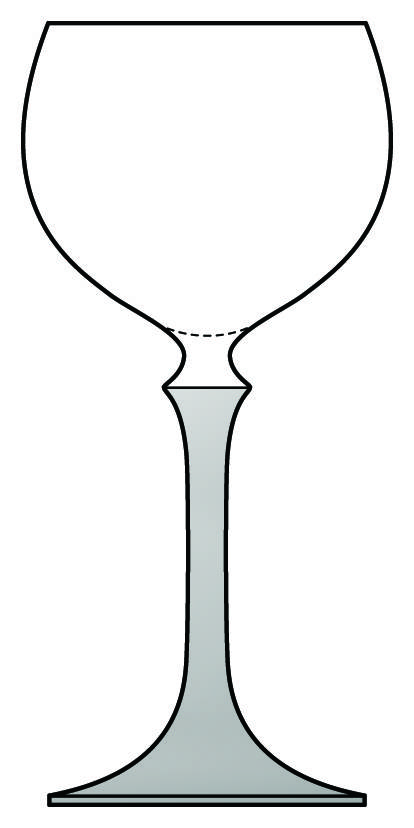 Frost Fire Water Goblet by Mikasa-1