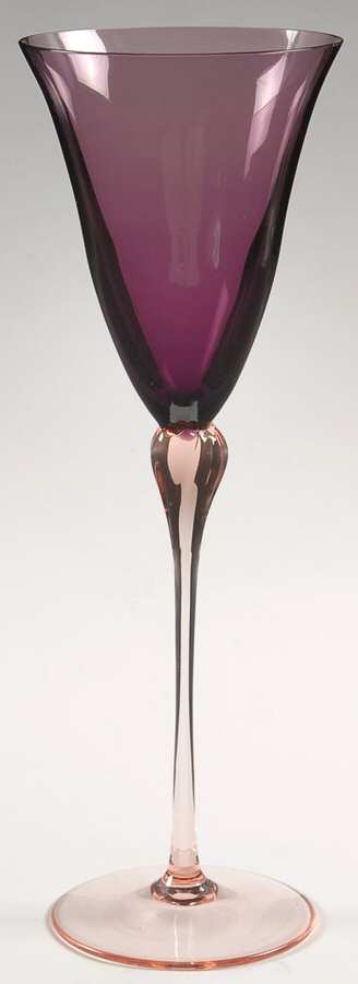 Galleria Amethyst Pink Wine Glass by Mikasa-1