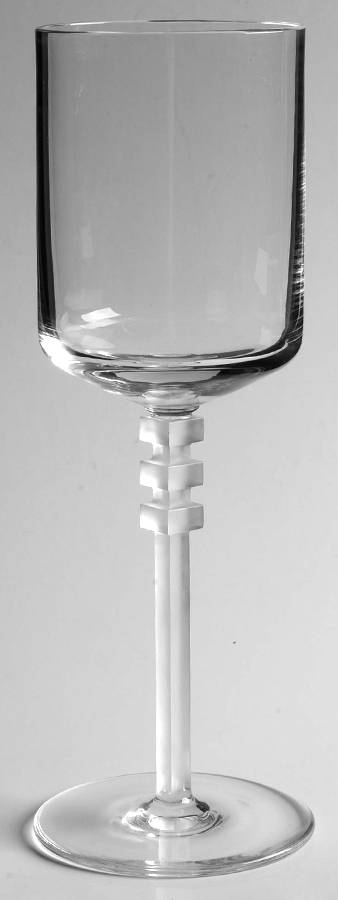 Geometry Water Goblet by Mikasa-1