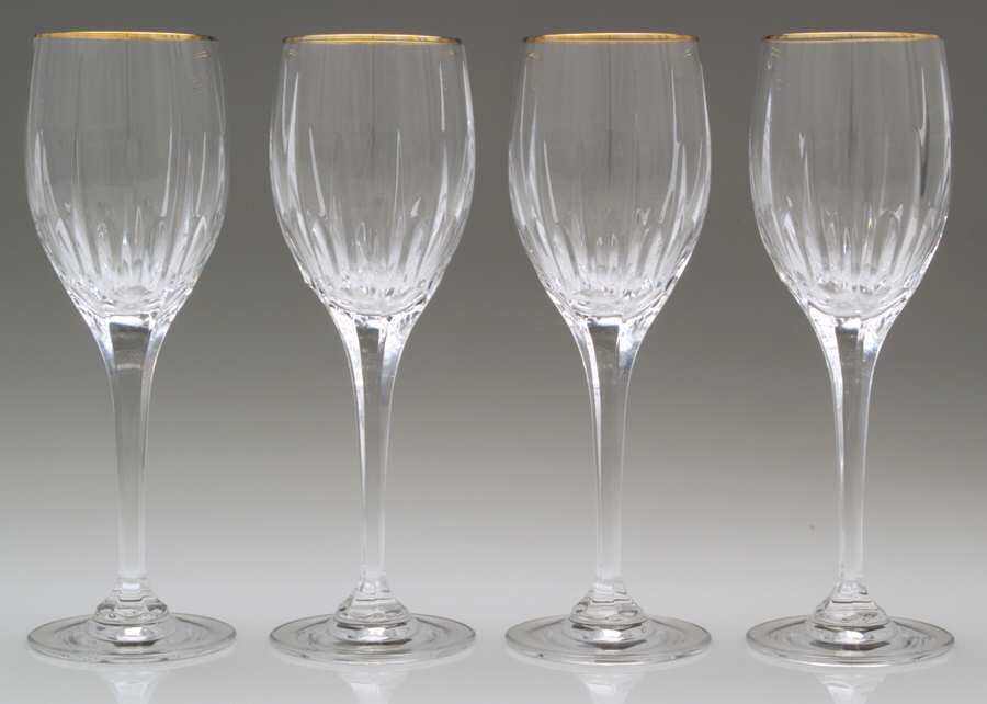 Golden Lights Water Goblet - Set of 4 by Mikasa-1