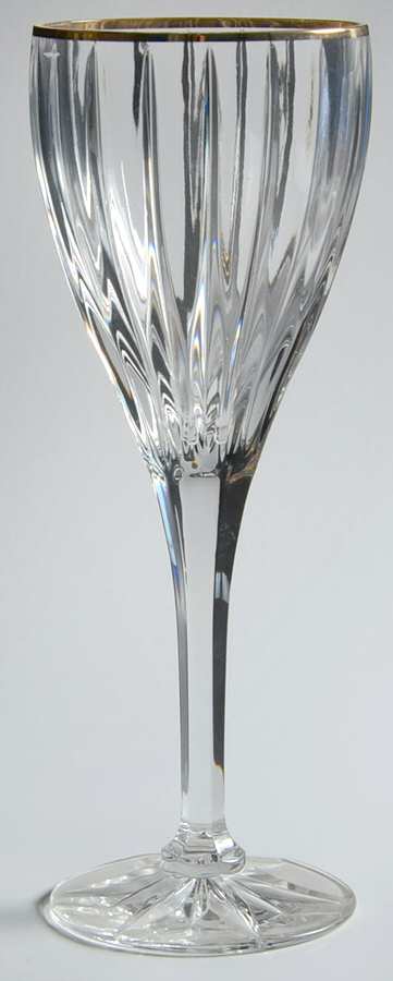 Golden Tiara Wine Glass by Mikasa-1