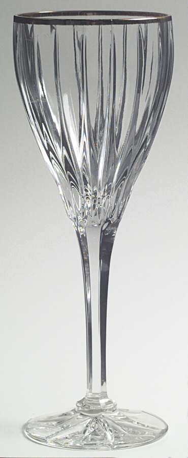 Golden Tiara Water Goblet by Mikasa-1