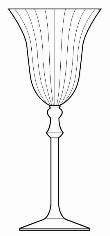 Gramercy Clear Water Goblet by Mikasa-1