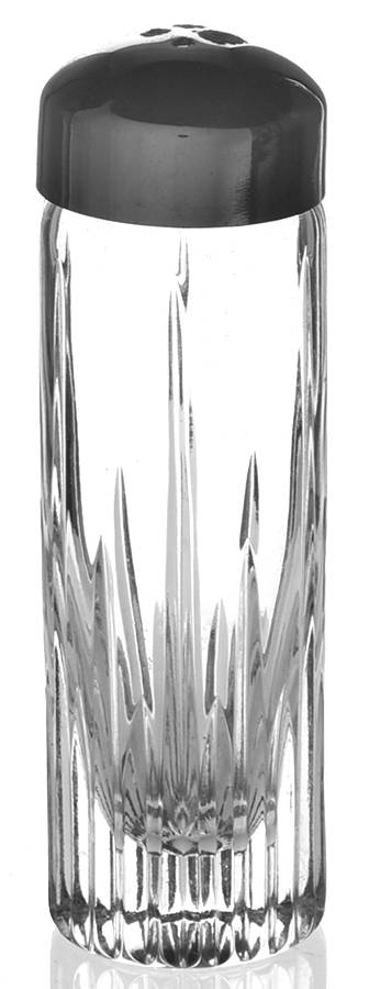 Icicles Salt Shaker with Metal Lid by Mikasa-1