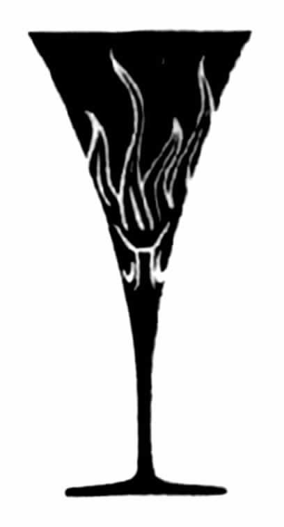 Inferno Water Goblet by Mikasa-1