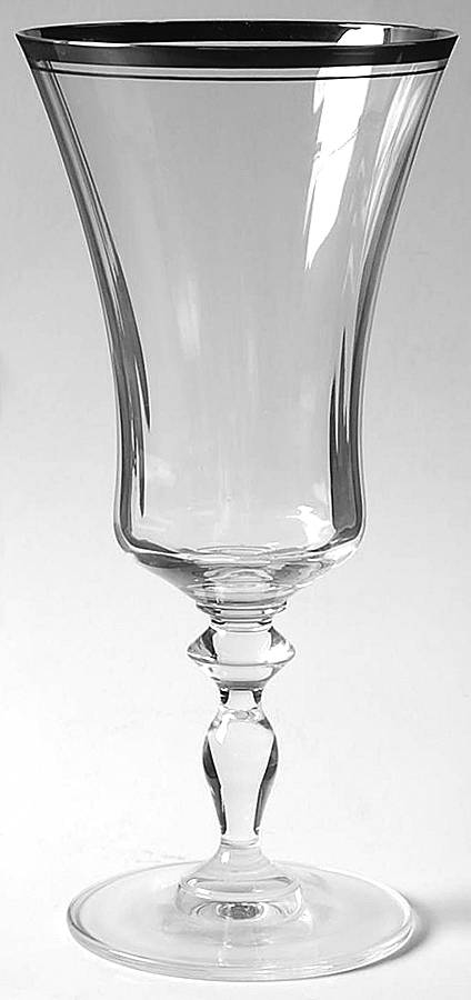 Jamestown Clear (Platinum Trim) Iced Tea by Mikasa-1