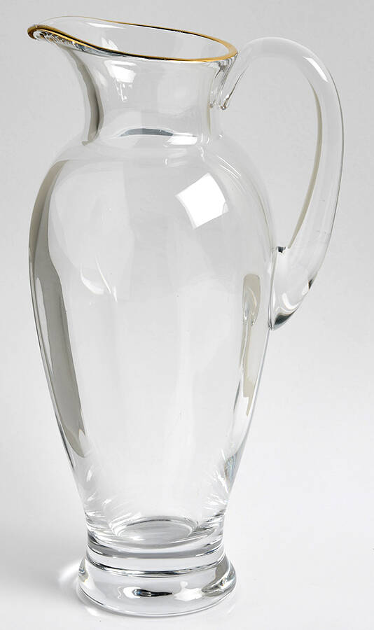 Jamestown Clear (Gold Trim) 36 Oz Pitcher by Mikasa-1
