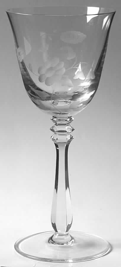 Just Flowers Water Goblet by Mikasa-1