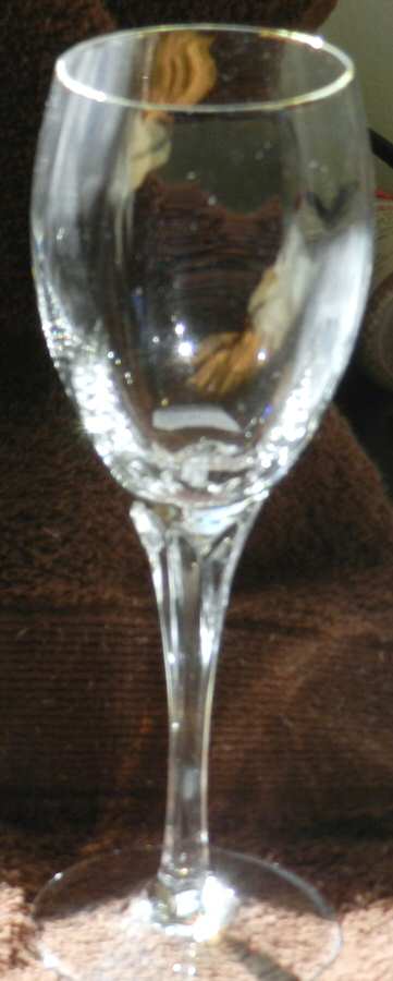 La Belle Gold Wine Glass by Mikasa-1