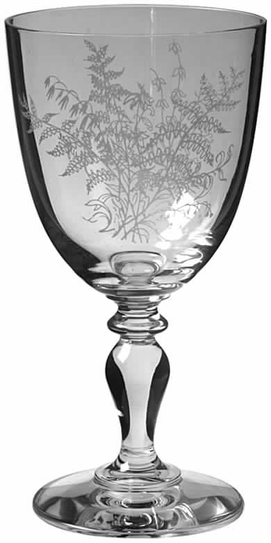 Lacy Fern Water Goblet by Mikasa-1
