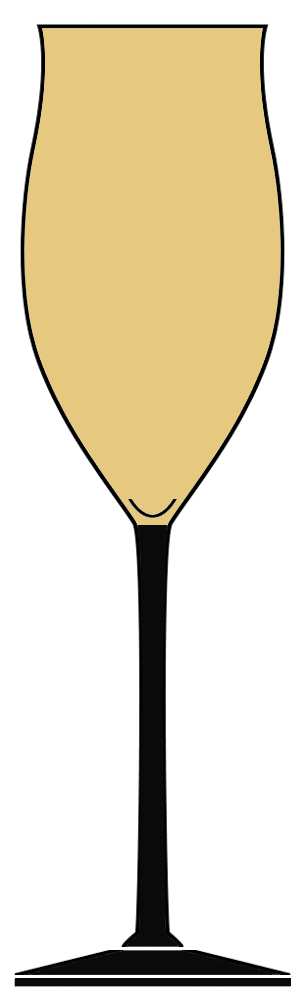 Lido Amber Black Water Goblet by Mikasa-1
