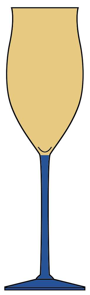 Lido Amber Cobalt Blue Water Goblet by Mikasa-1