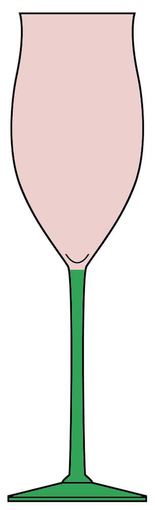 Lido Pink Green Water Goblet by Mikasa-1