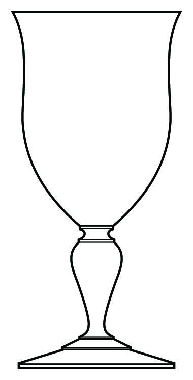 London Terrace Water Goblet by Mikasa-1