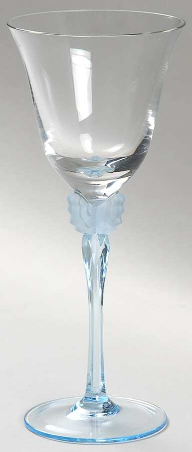 Mariposa Blue Wine Glass by Mikasa-1