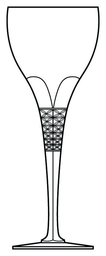 Marcasite Water Goblet by Mikasa-1