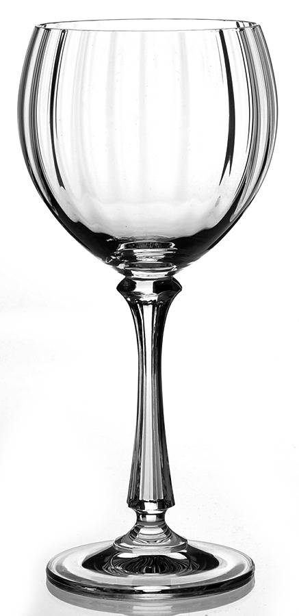 Melody (Newer, Rib Optic) Water Goblet by Mikasa-1