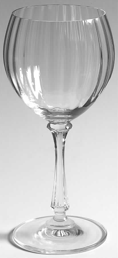 Melody (Newer, Rib Optic) Water Goblet by Mikasa-1