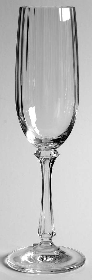 Melody (Newer, Rib Optic) Fluted Champagne by Mikasa-1