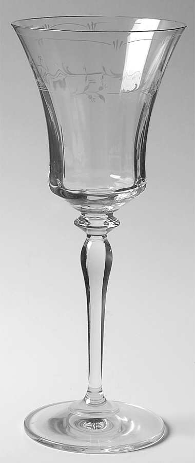 Monticello Clear Water Goblet by Mikasa-1