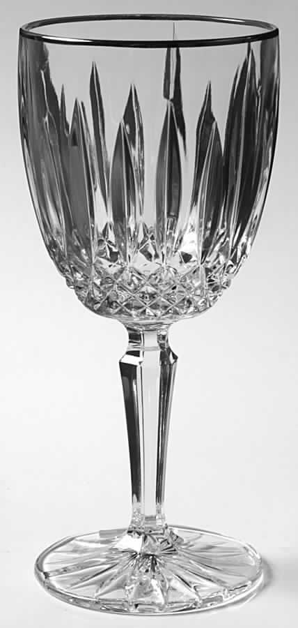 Old Dublin Gold Water Goblet by Mikasa-1