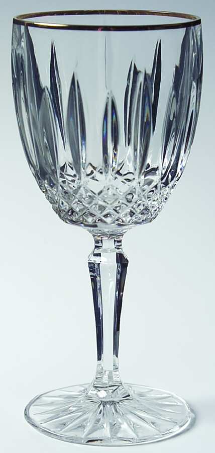Old Dublin Gold Wine Glass by Mikasa-1