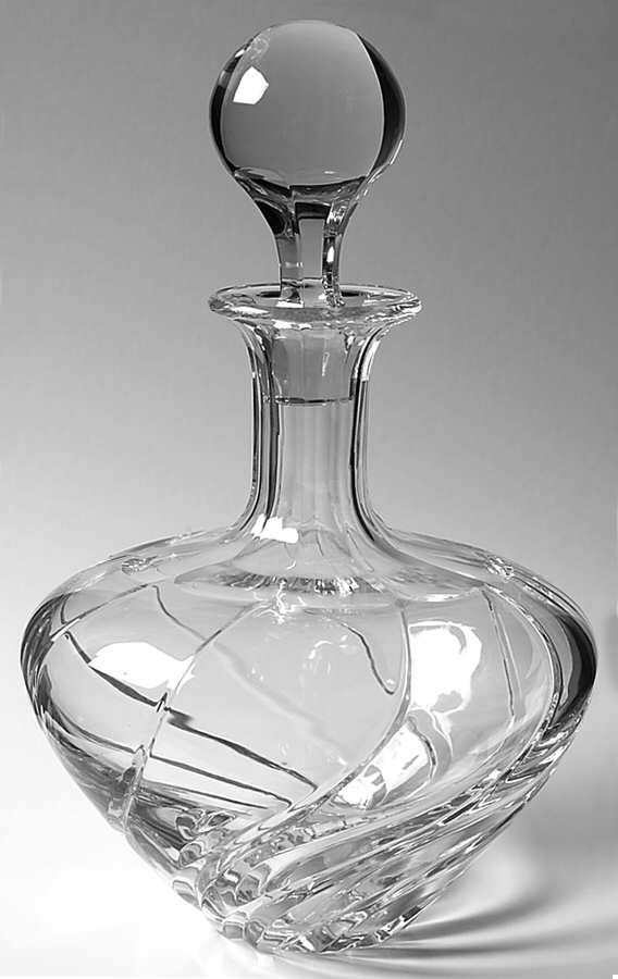 Olympus Brandy Decanter & Stopper by Mikasa-1