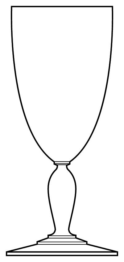 Opulance Water Goblet by Mikasa-1
