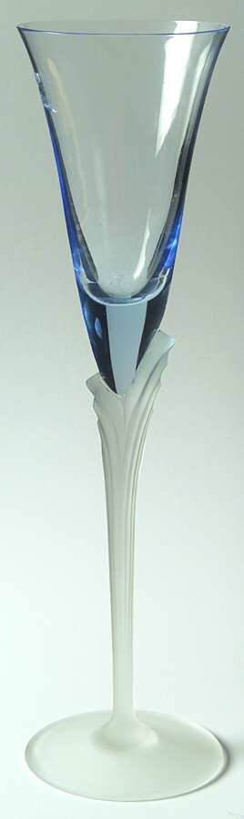 Palladium Blue Fluted Champagne by Mikasa-1