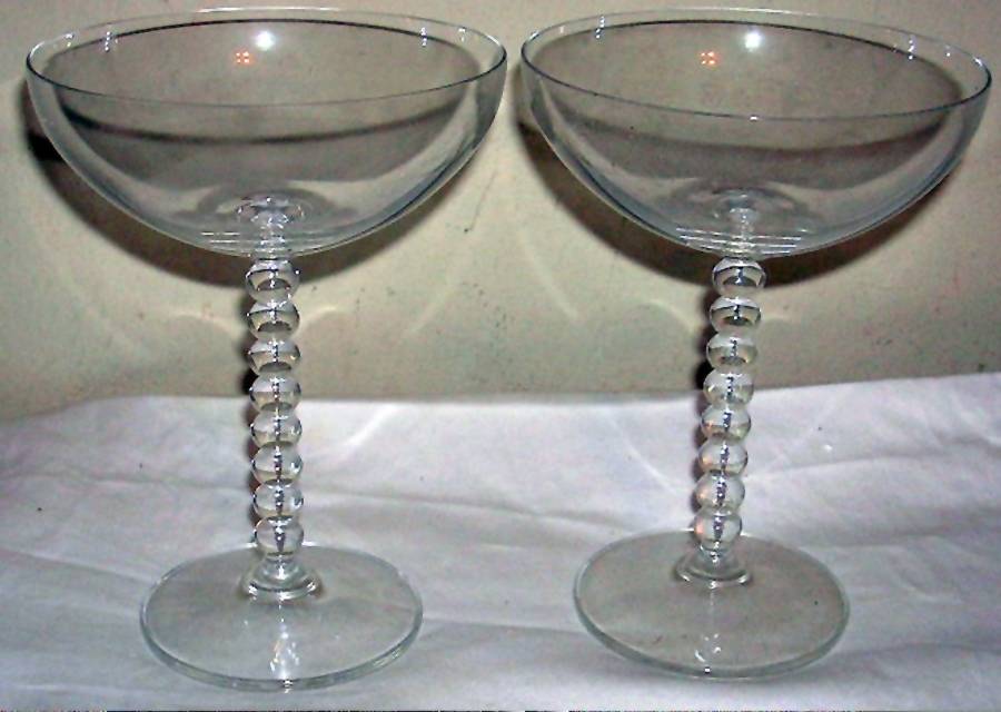 Pearls Champagne/Tall Sherbet by Mikasa-1