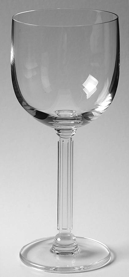 Perspective Clear Water Goblet by Mikasa-1