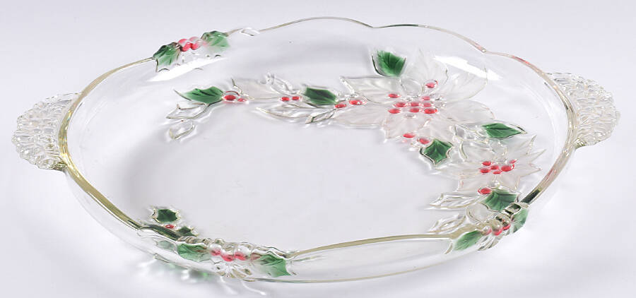Poinsettia Service Plate by Mikasa-1