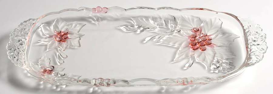 Poinsettia Canape Tray by Mikasa-1