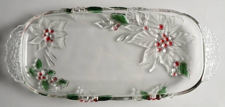 Poinsettia Canape Tray by Mikasa-1