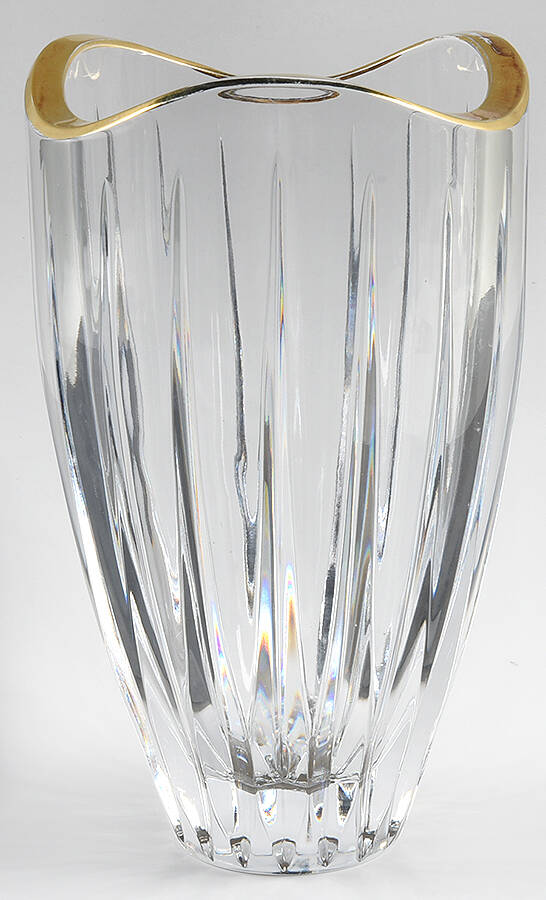 Provincial Gold 8" Flower Vase by Mikasa-1