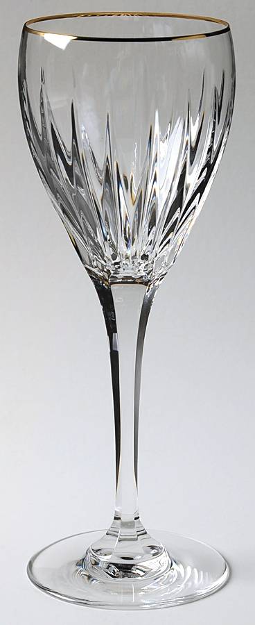 Provincial Gold Water Goblet by Mikasa-1