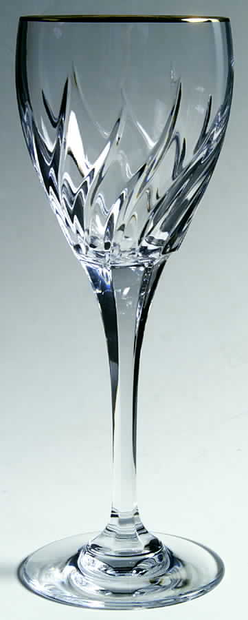 Rendezvous Gold Wine Glass by Mikasa-1