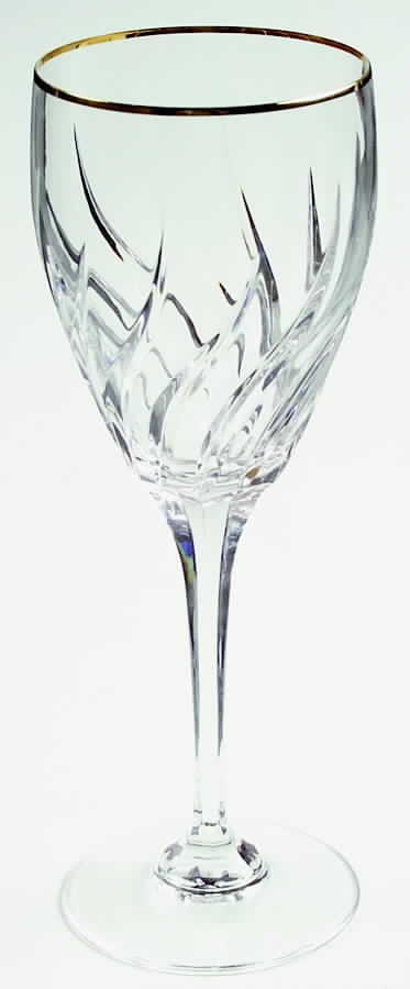 Rendezvous Gold Water Goblet by Mikasa-1