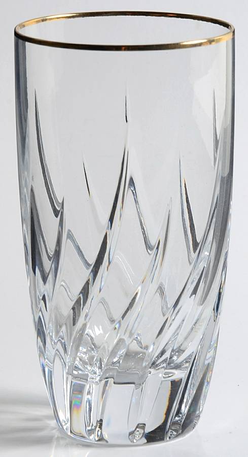 Rendezvous Gold Highball Glass by Mikasa-1
