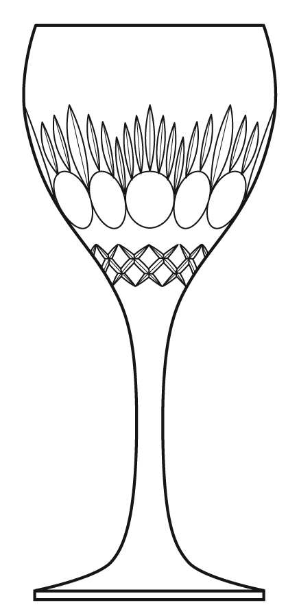 Rendezvous Water Goblet by Mikasa-1