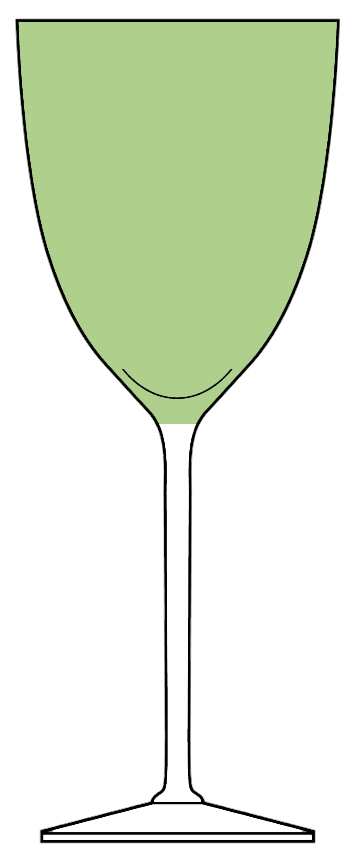 Rivoli Green Water Goblet by Mikasa-1
