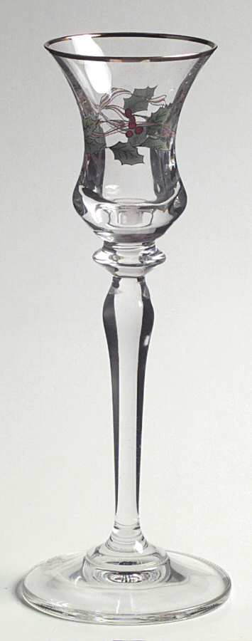 Ribbon Holly Single Light Candlestick by Mikasa-1