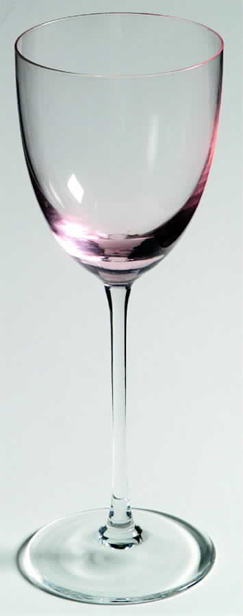 Rivoli Pink Wine Glass by Mikasa-1
