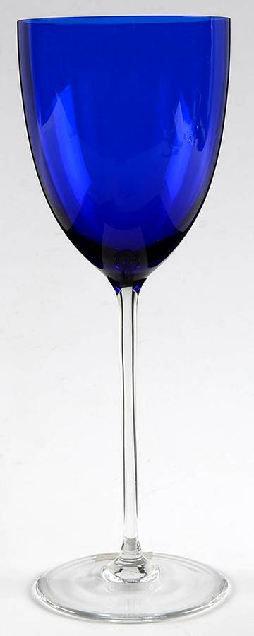 Rivoli Royal Blue Wine Glass by Mikasa-1