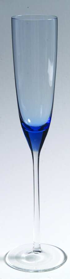 Rivoli Slate Blue Fluted Champagne by Mikasa-1