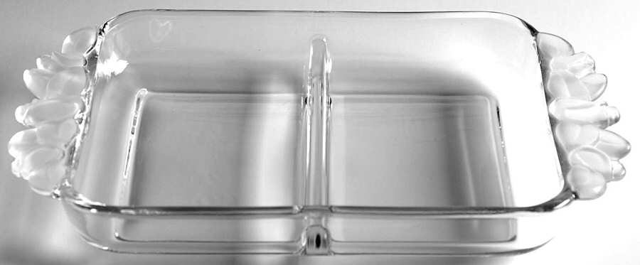 Satin Rose 10" Rectangular 2 Part Relish by Mikasa-1