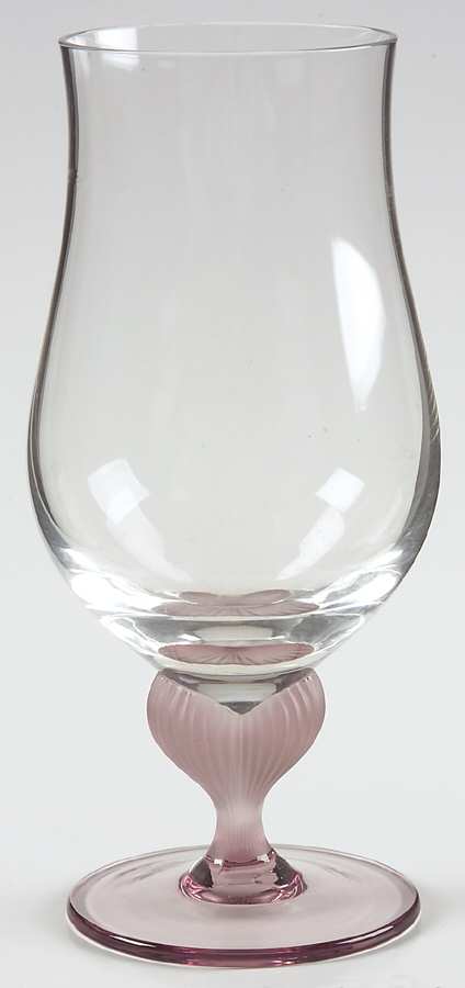 Sea Mist Amethyst Frosted Stem Iced Tea by Mikasa-1