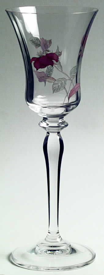 Silk Flowers Wine Glass by Mikasa-1