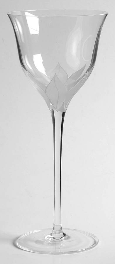Silver Leaves Wine Glass by Mikasa-1