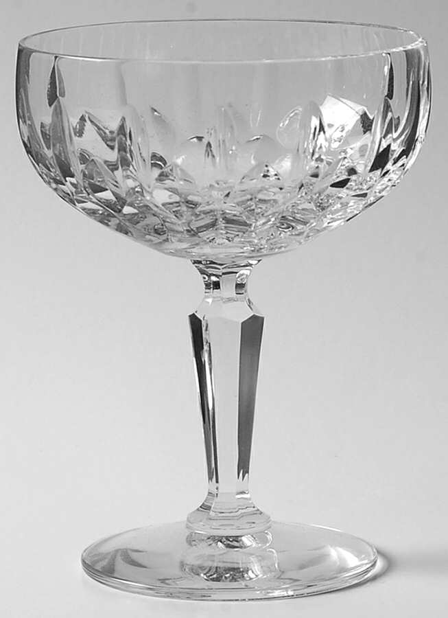 Sonnet (Cut, Older) Champagne/Tall Sherbet by Mikasa-1